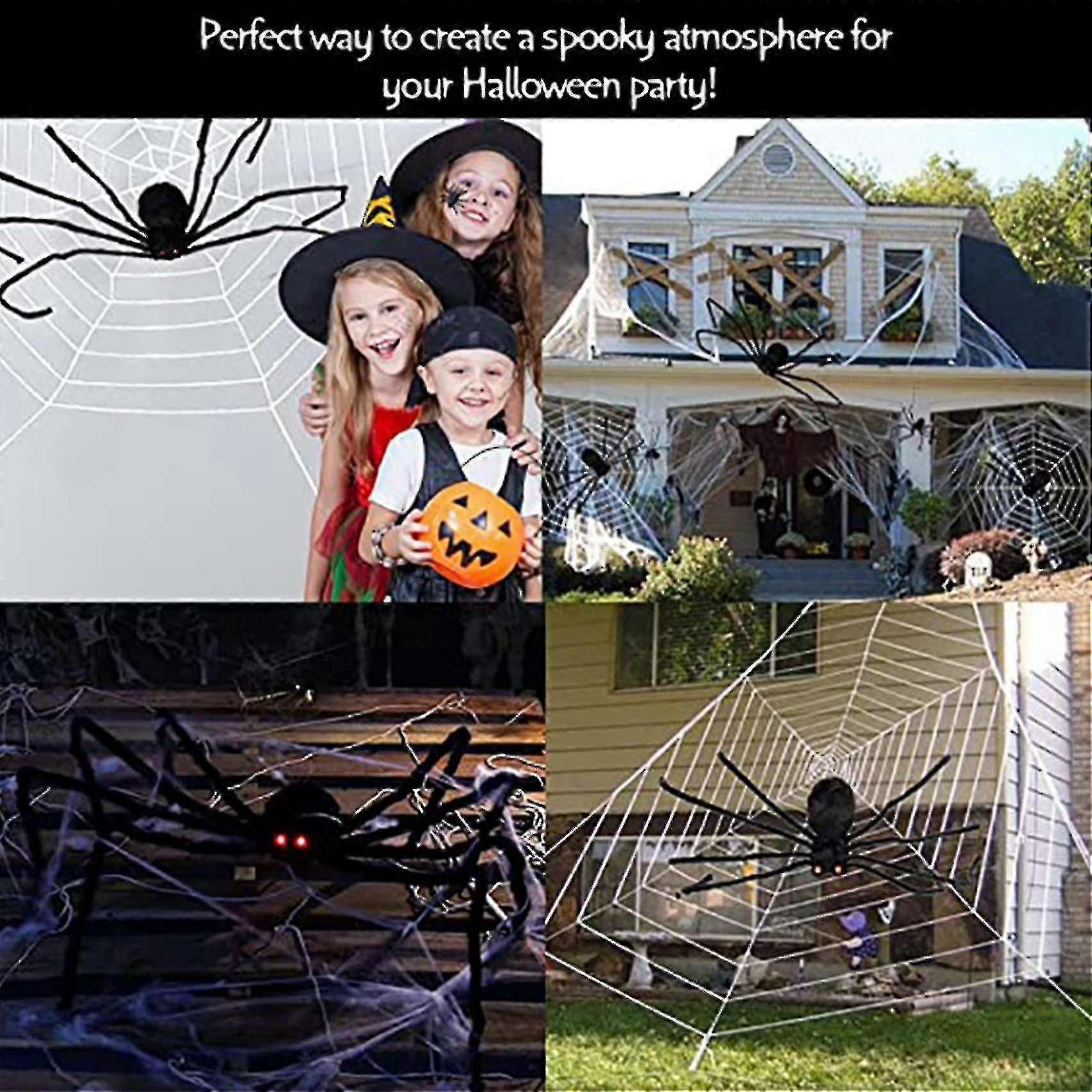 1.5 Meters Spider Web Cobweb Terror Decoration Bar Suit