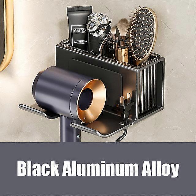 مجفف الشعر حامل الجدار جبل مجفف مهد فرد الشعر حامل مجفف شعر المنظم المرحاض منفاخ تخزين الجرف الحمام التبعي التبعي