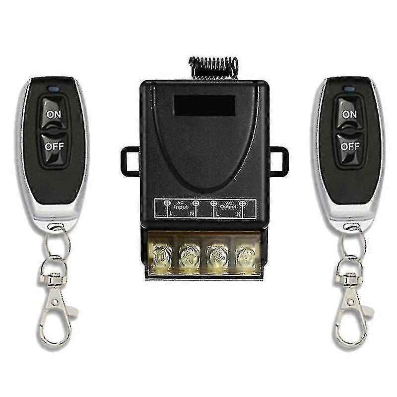 Diy Wireless 433mhz Universal Remote Control Switch 12v-48v High Power Relay Receiver Module For Ca