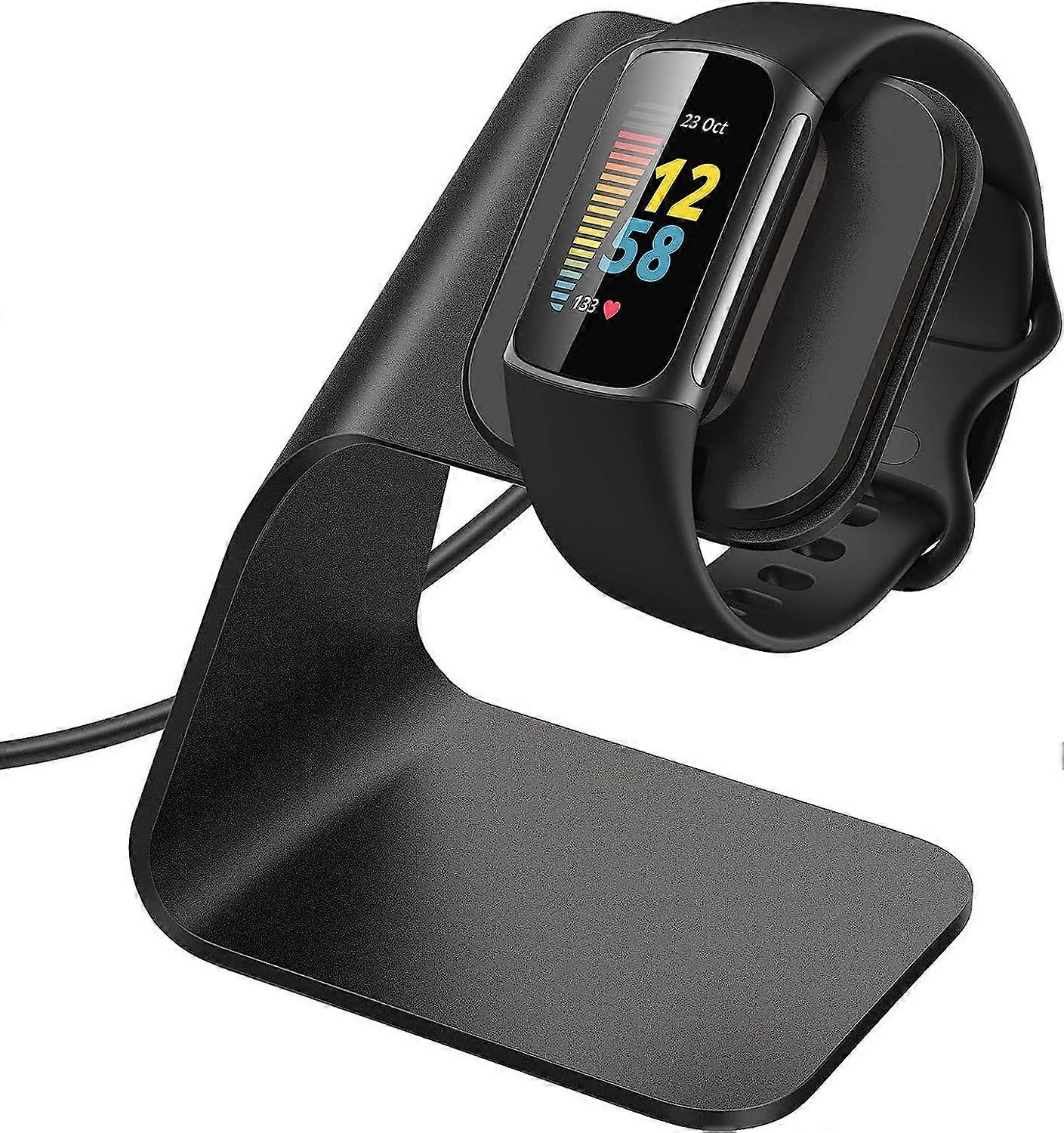 Charger base compatible with Fitbit Charge 5/Luxe, base accessory, with 4.2ft USB cable