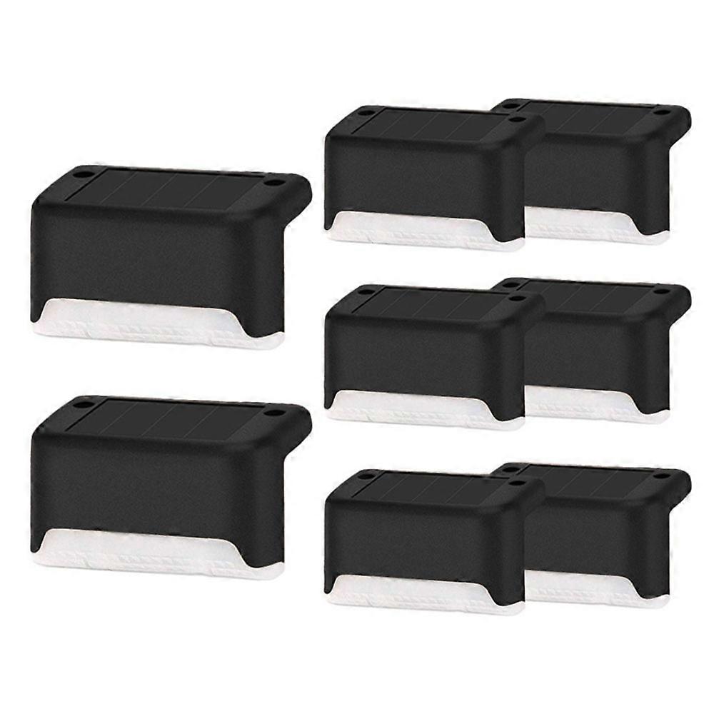 Solar Deck Lights Outdoor 8 Pack, Solar Step Lights Waterproof Led Solar lights