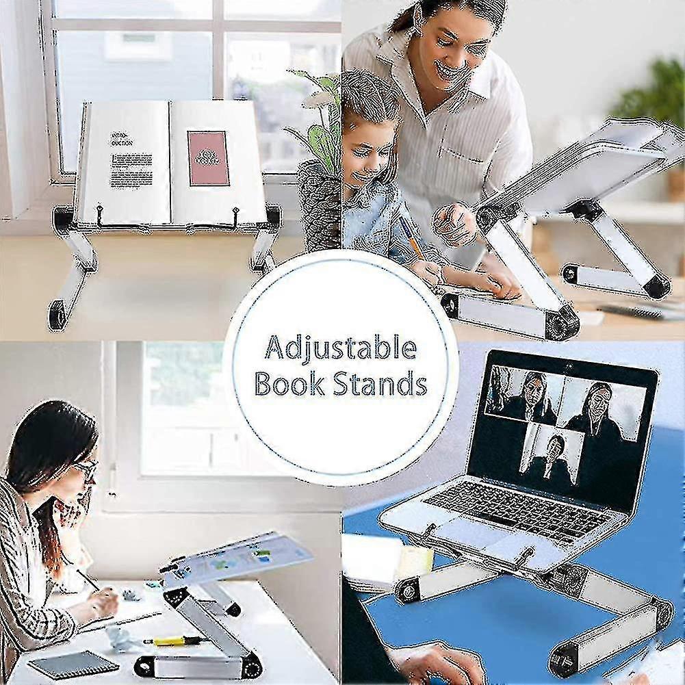 Book Stand Reading Stand, Adjustable Book Stand Height And Angle Adjustable