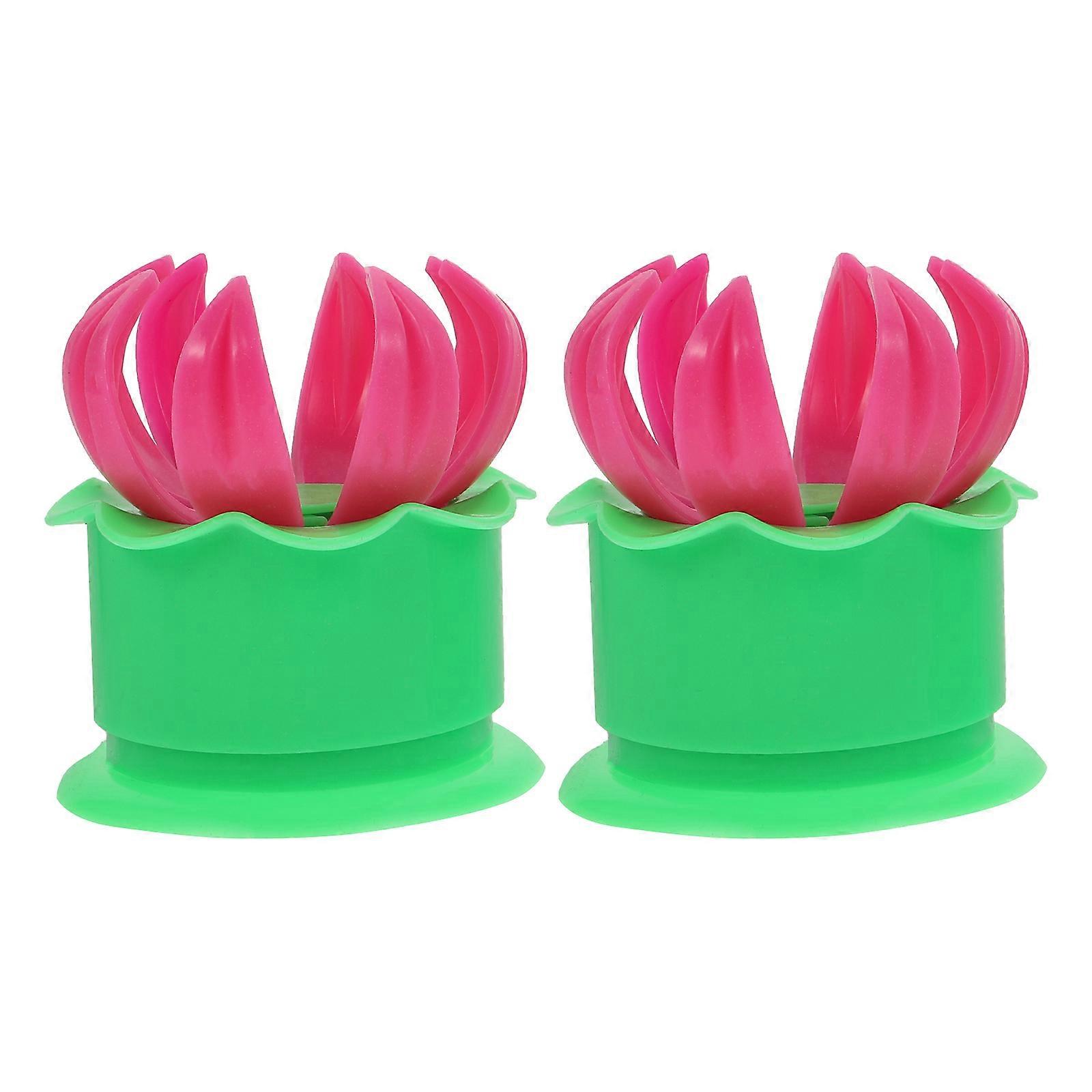 2 Pcs DIY Tools Dumpling Wrapper Stuffed Bun Making Chinese Baozi Maker Bun Cooking Tool