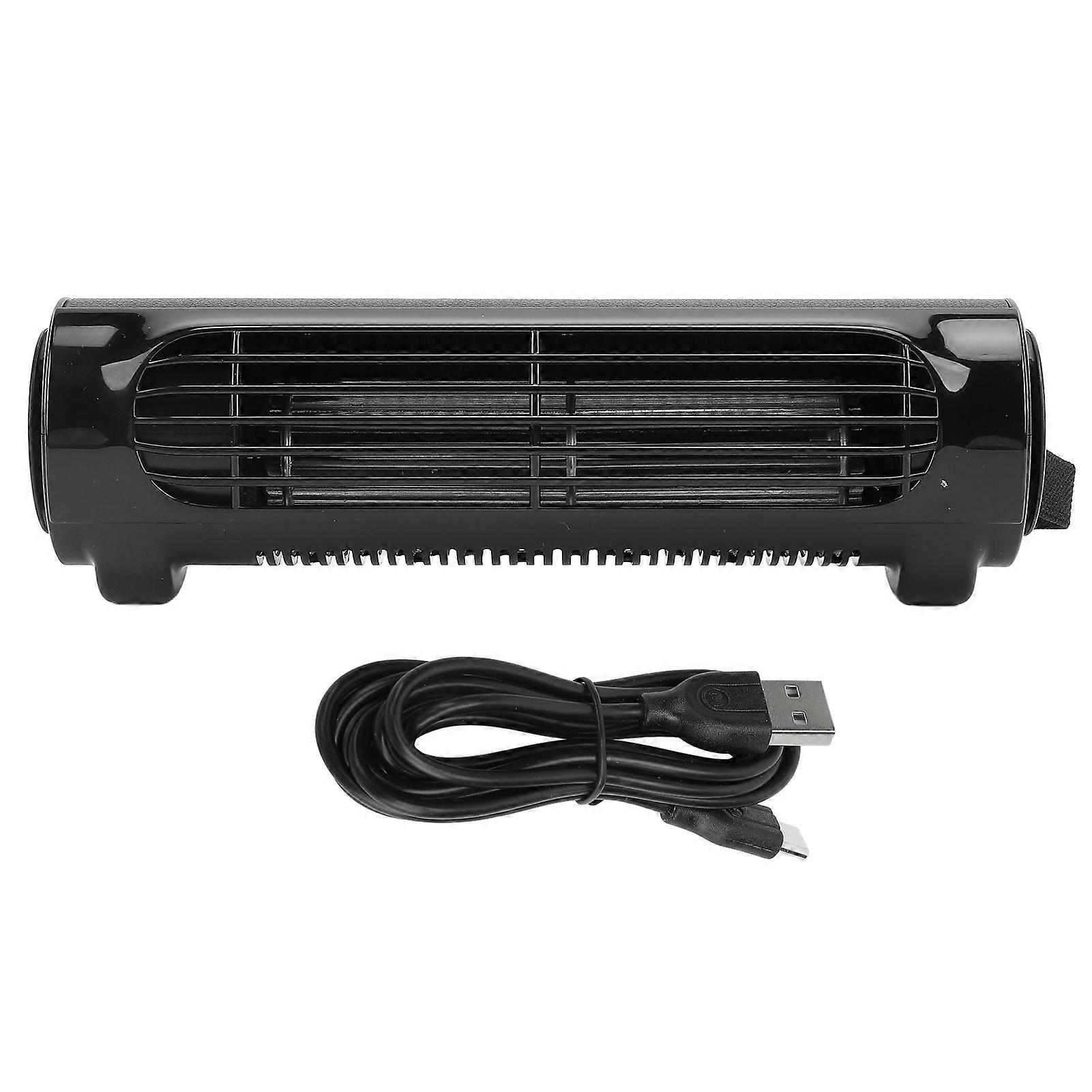 Τοποθετημένος στο αυτοκίνητο ανεμιστήρας ψύξης καθισμάτων ABS 3 τροφοδοτημένος USB σιωπηλός φορητός ανεμιστήρας ψύξης προσκέφαλων ανεμιστήρων αυτοκινήτων για το φορτηγό RV μαύρος