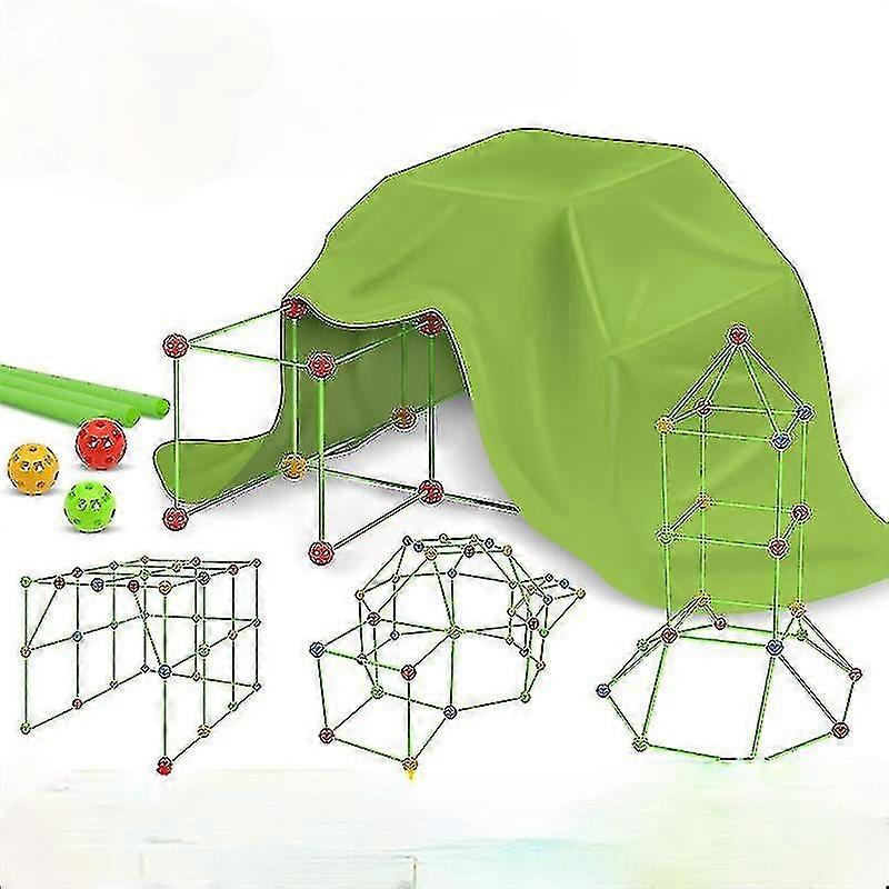 Construction Fort Building Kits For Kids Diy Building Fortress Building Castles Tunnels Play Tent Toys For Girls Boys