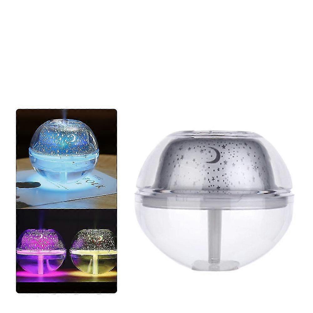 Air Humidifier Ultrasonic Aromatherapy Diffuser W/Star Sky Lamp Humidifiers