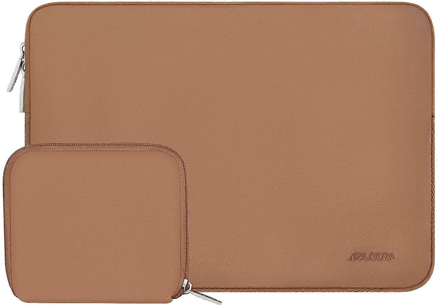 Marrom13.3 Laptop Sleeve Compatível com MacBook Air/Pro Retina, 13-13.3 polegadas Notebook, Compatível com MacBook Pro 14 polegadas 2022 2021 M1 Pro/M1 Max A2