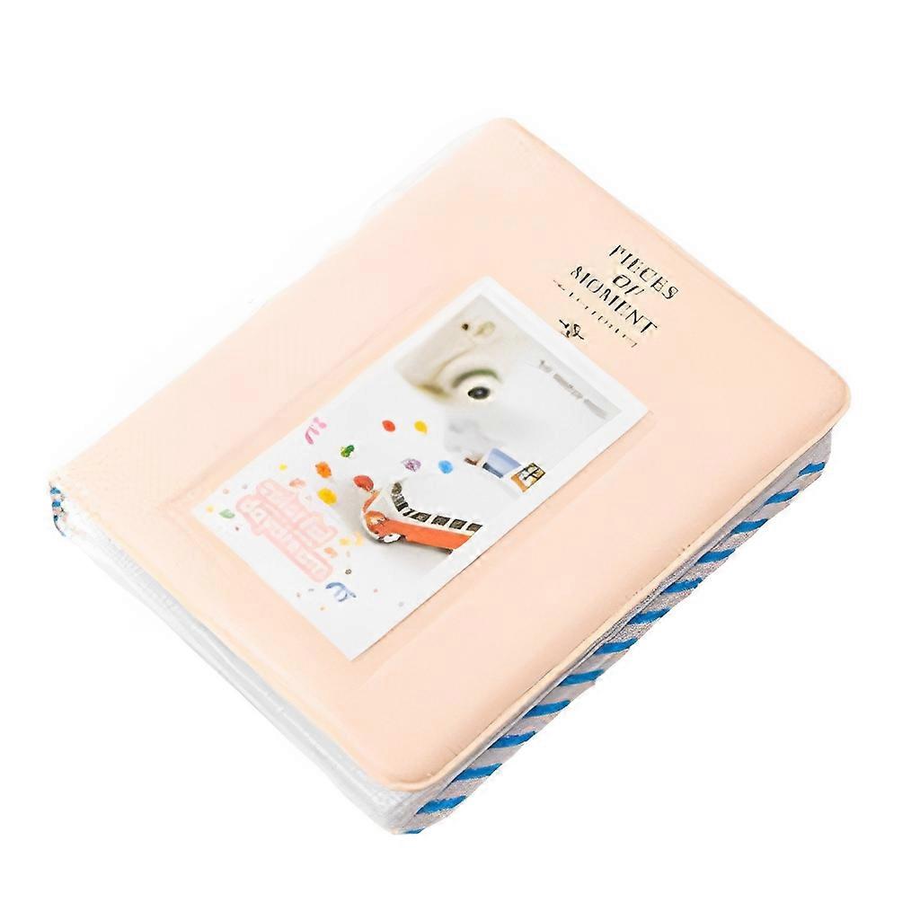 Mini Photo Album 3inch 64 Pockets Insert Page Photocard Card Holder