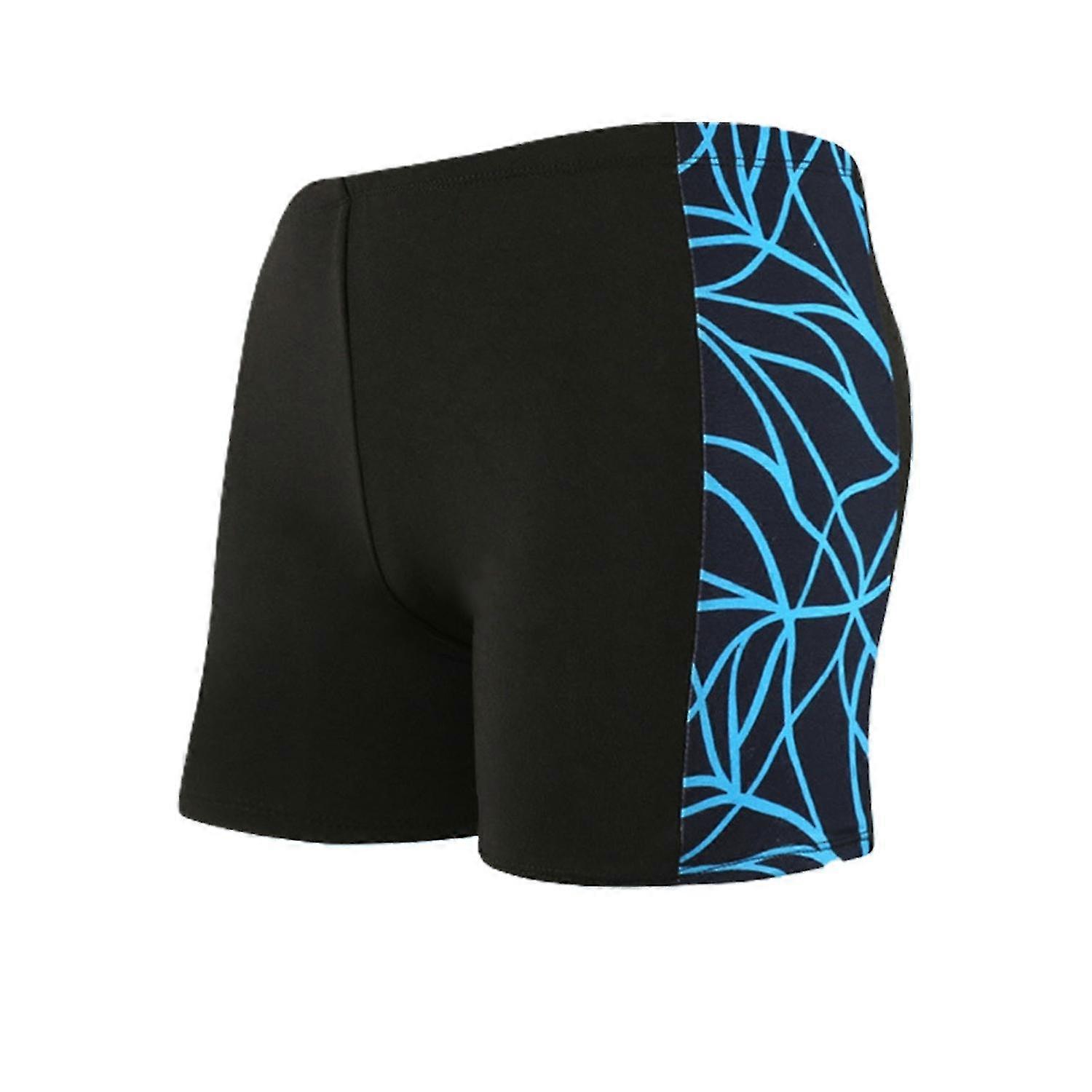 Men Trunks Print Quick-drying Slim Fit Swimming Shorts for Surfing