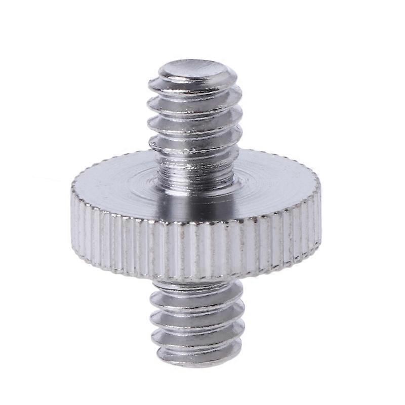Double-headed 1/ 4" Male Screw Thread Convert Adapter For Camera Tripod Ballhead