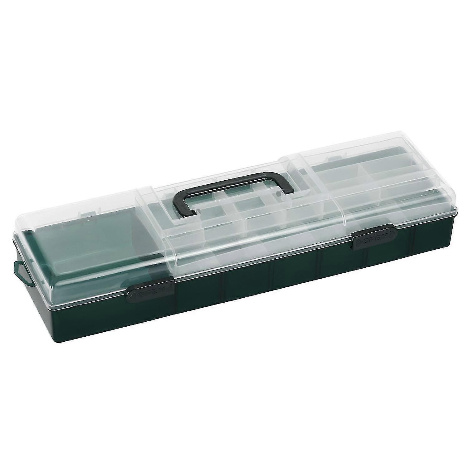 Double Layer Fishing Box Bait Storage Case Fish Lure Storage Box Fishing Tackle Accessories