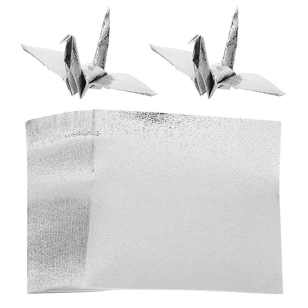 100pcs Square Folding Paper DIY Pearl Origami Paper Decorative Folding Paper
