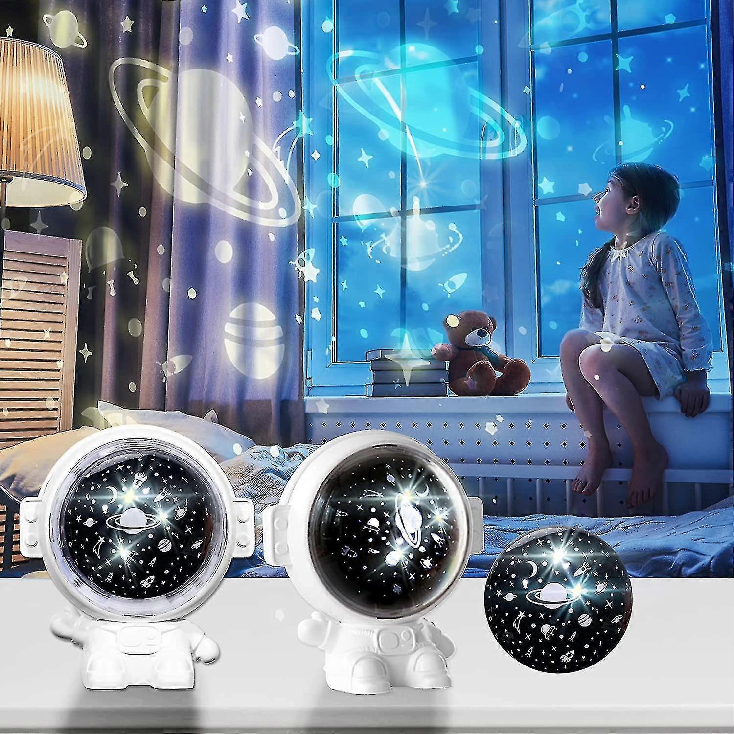 Astronaut Projector Night Light For Kids, Kids Projector Starry