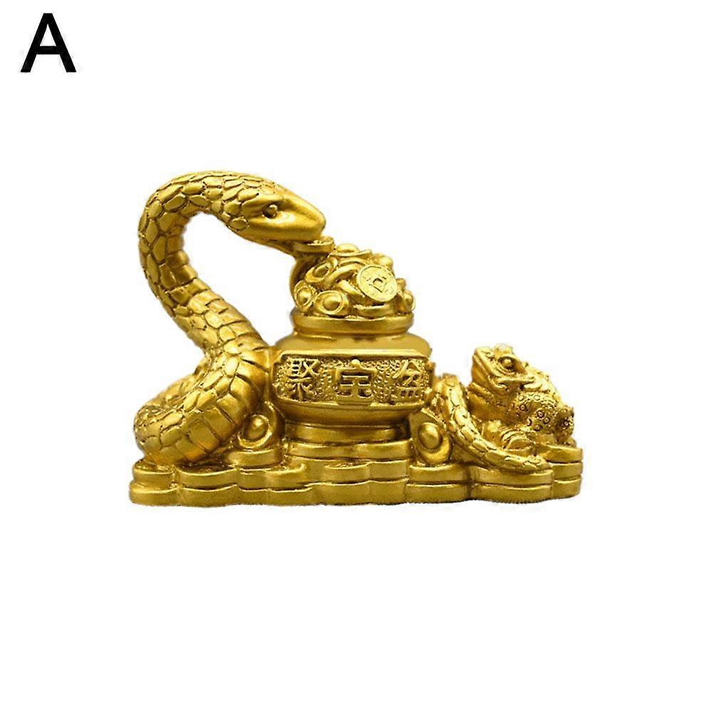 Snake Ornaments Attract Wealth and Treasures Resin Ornament