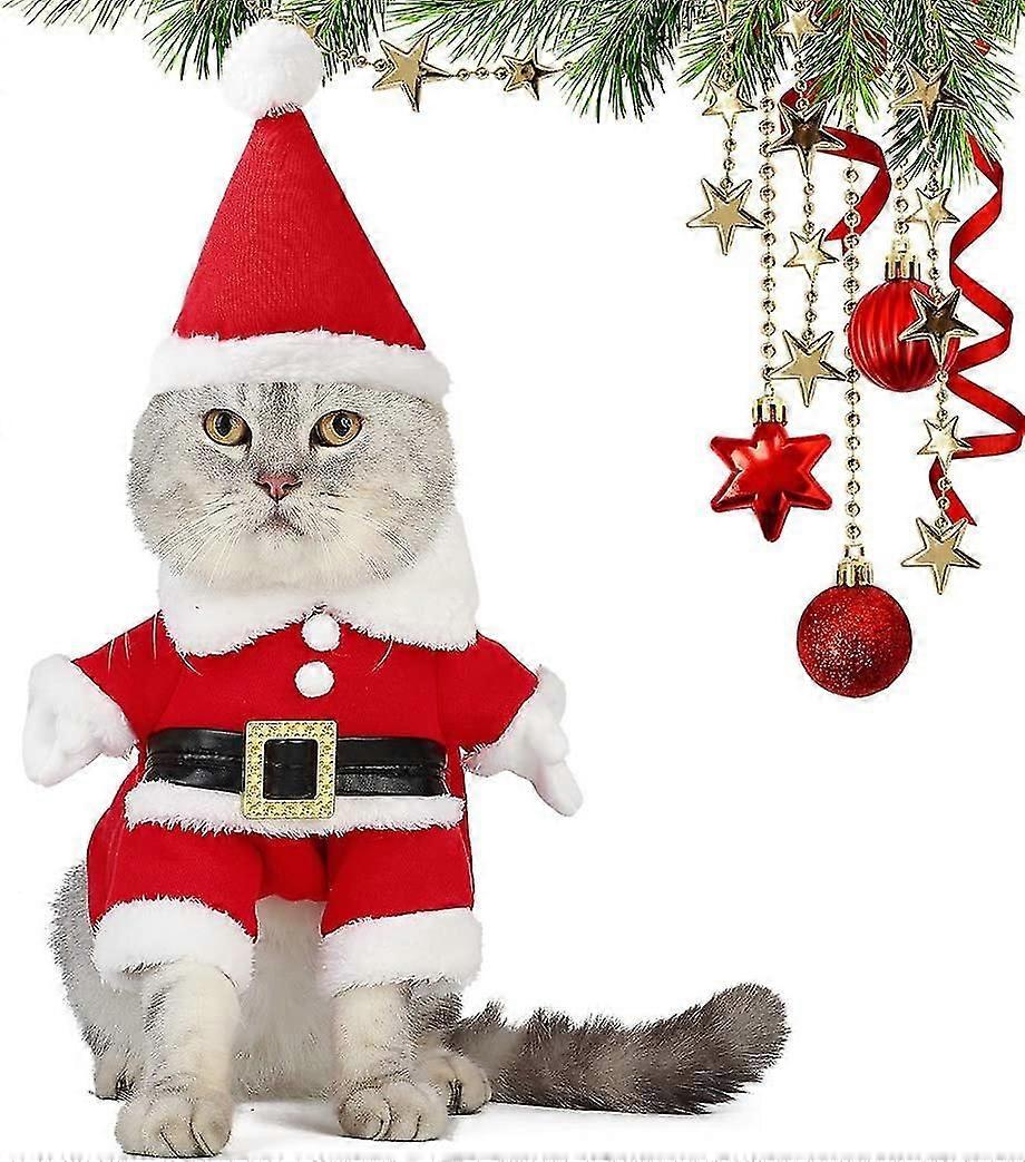 Vestito di Natale per gatti, vestiti per animali domestici di