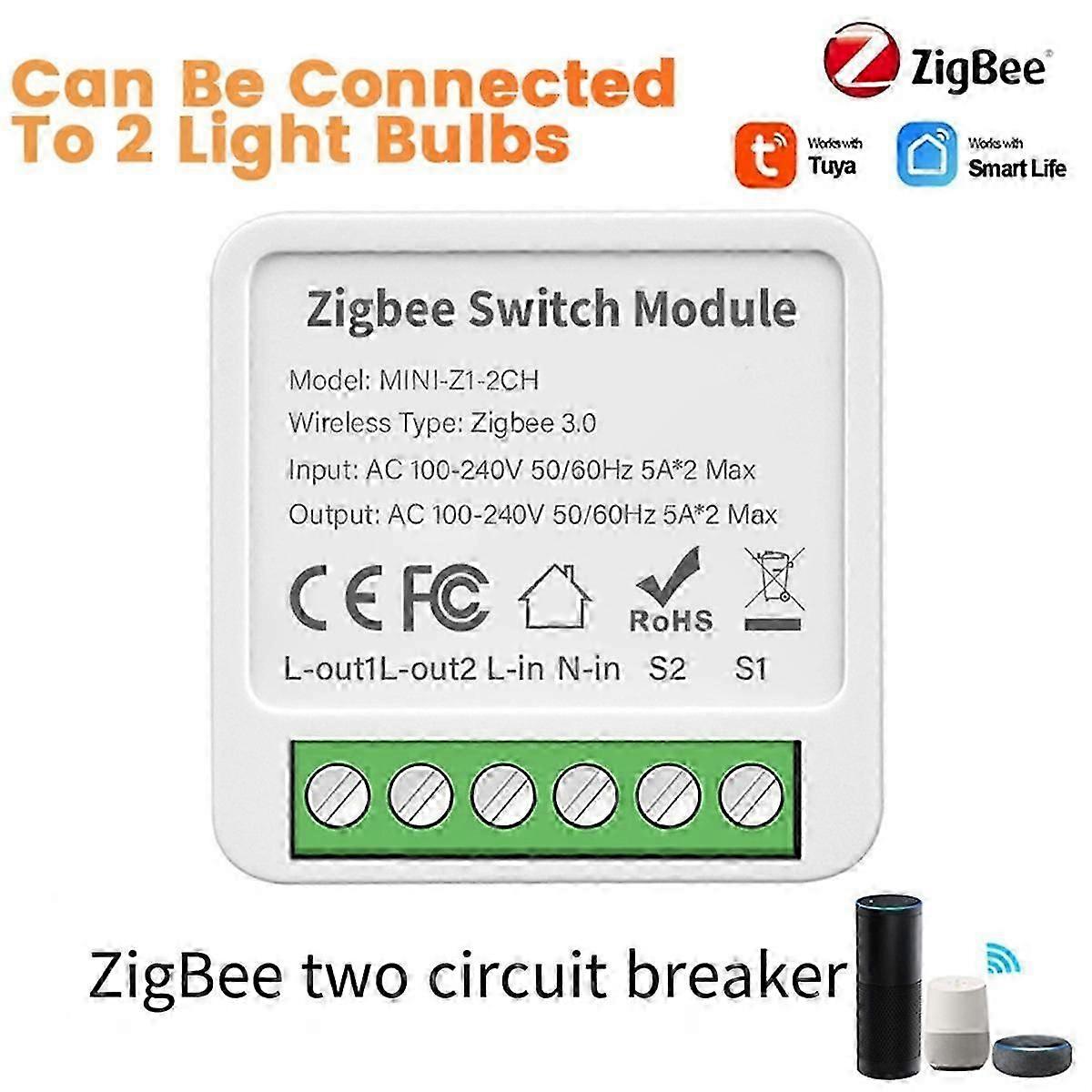 2-way On/off Switch Graffiti Smart Zigbee Smart 2-way On/off Switch ...