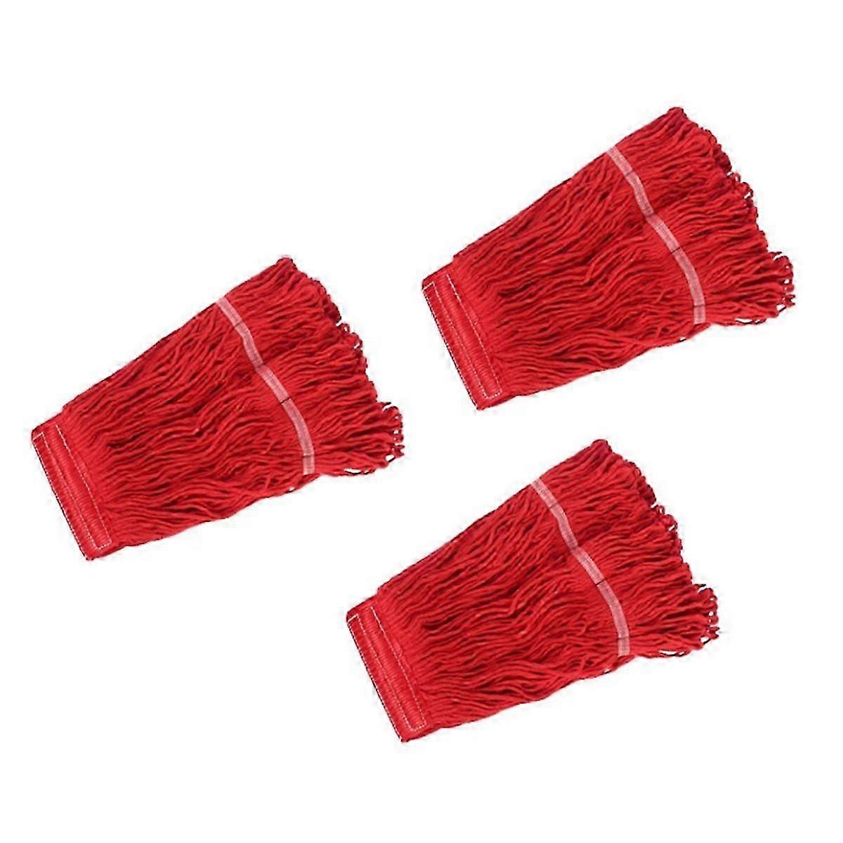 Commercial String Mops Head Replacement suitable for Floor Cleaning Loop-End Mops Head Replacement Looped En