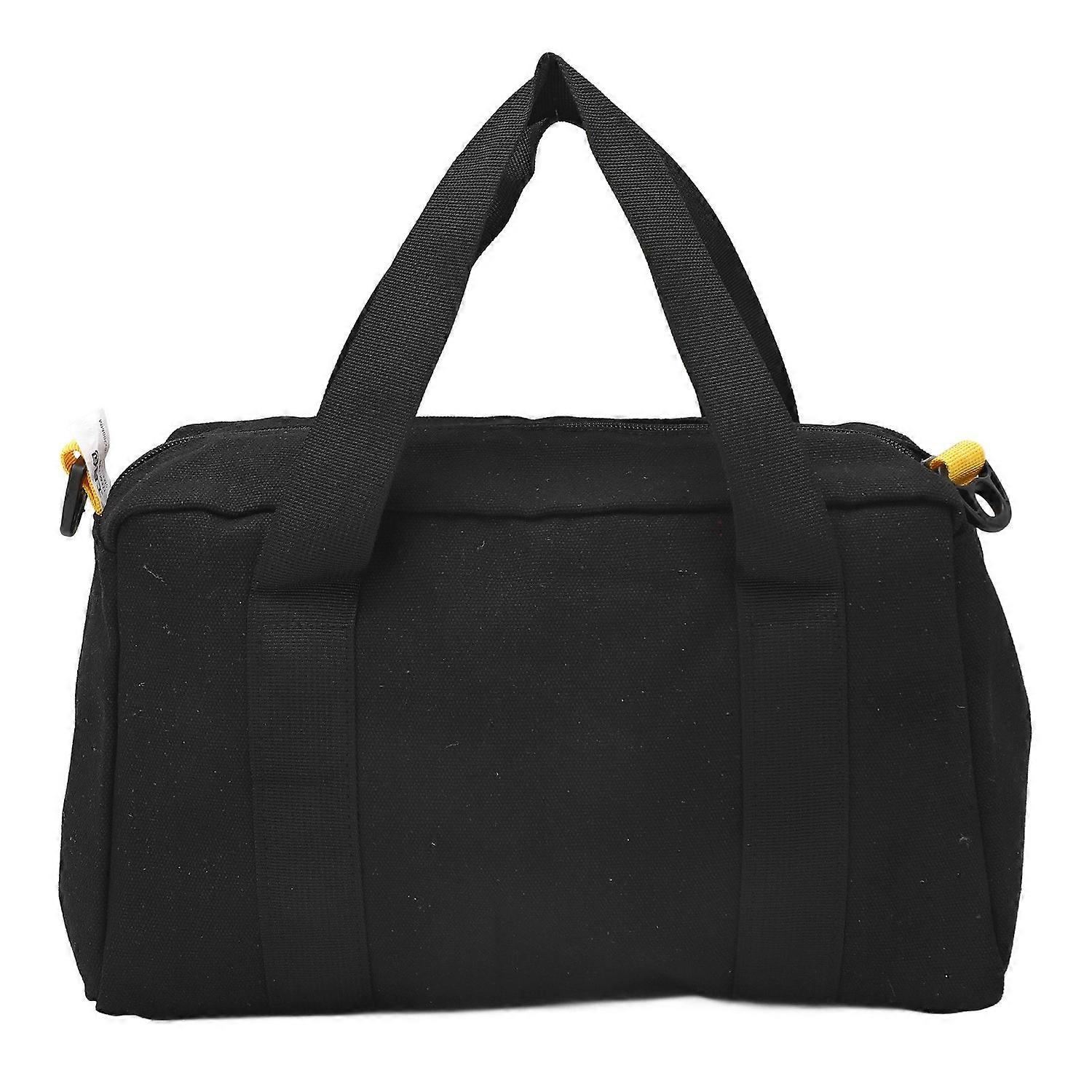 Electrician Tool Pouch Wide Mouth Large Capacity Waterproof Portable Canvas Tool Bag for Wrench Scre