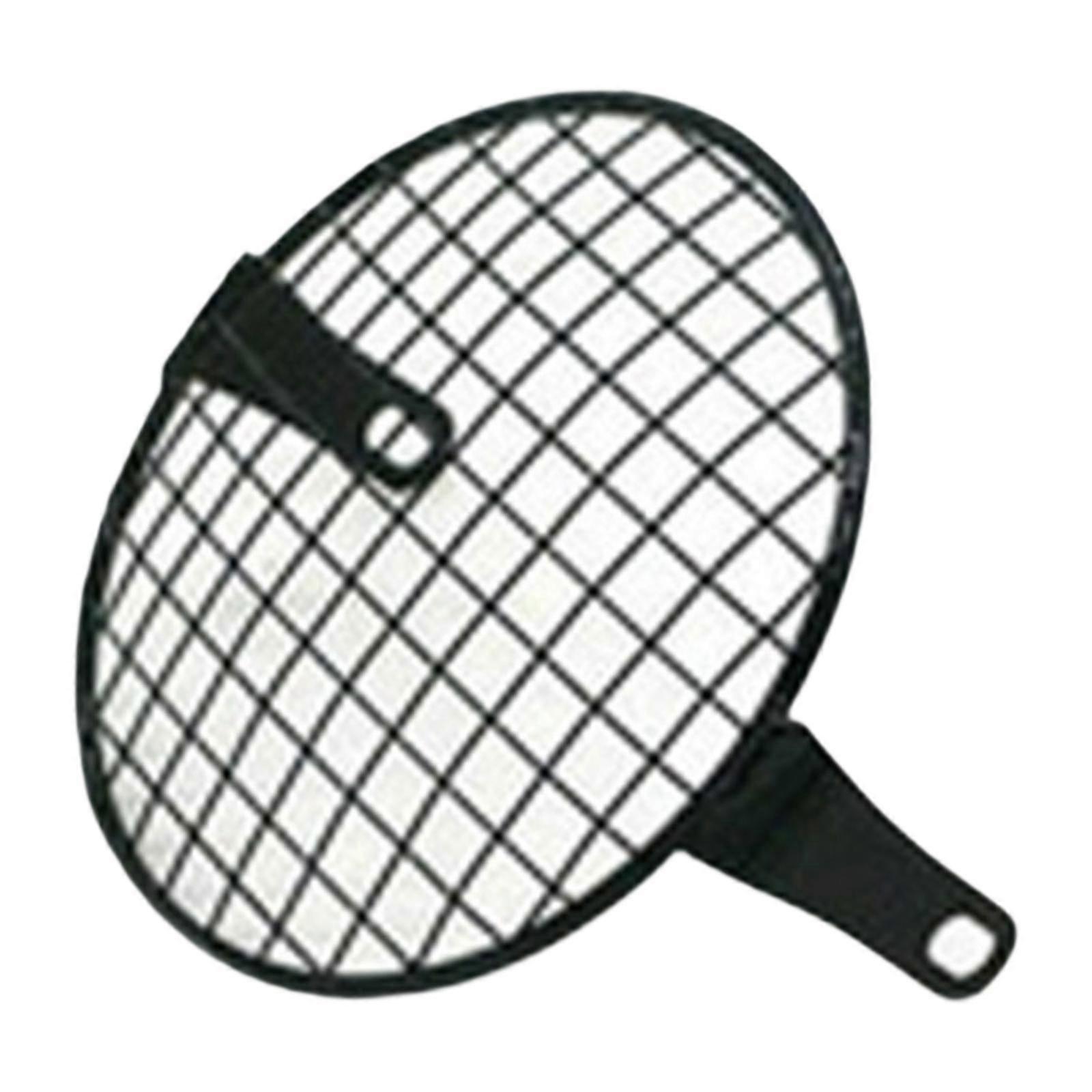 Motorcycle Headlight Grill Cover Round Accessory Replacement Mesh Grille Side