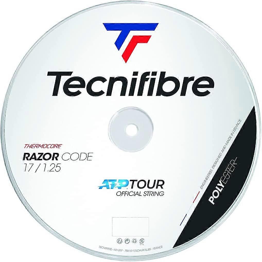 Tecnifibre Razor Code Tennis String Reel 1.25mm 17 Gauge 200m Coil 