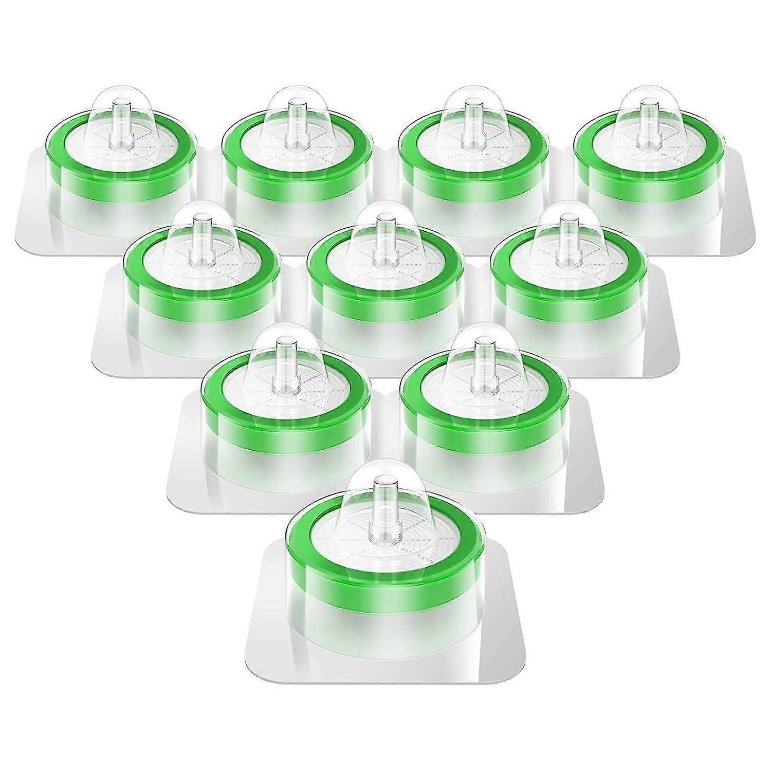 مرشح حقنة معقمة PES 10 حزمة ، حجم المسام 0.22Um ، قطر الغشاء 33 مم ، ترشيح محب للماء