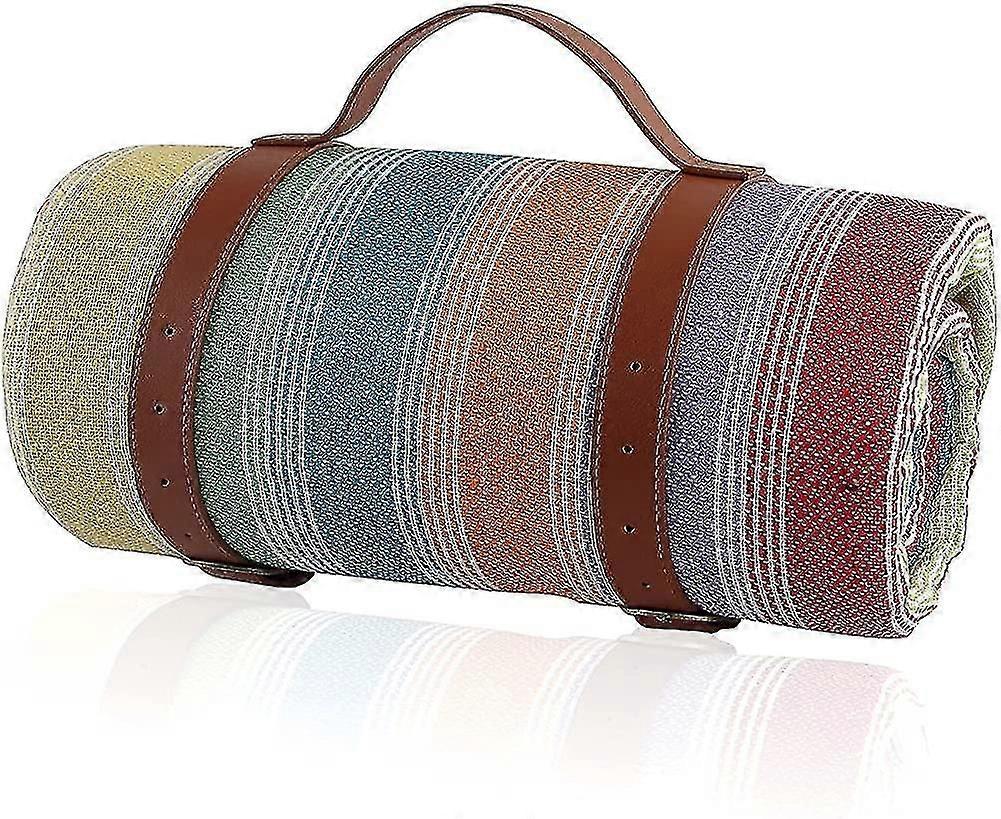 2025 Picknickfilt, campingfilt 200x200cm, extra stor vattentät