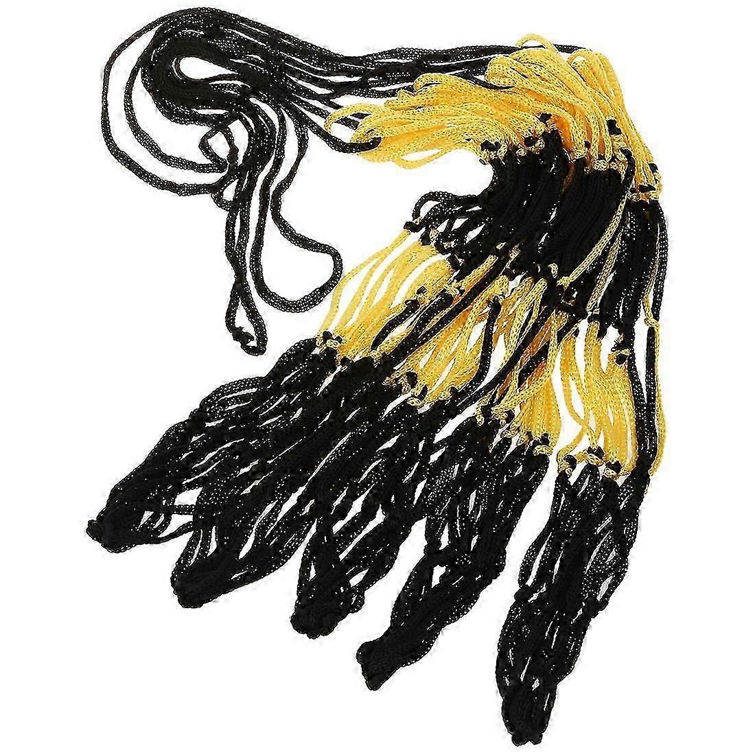 5PCSナイロンネットバッグボールキャリア1バレーボールバスケットボールサッカーサッカーに適しています