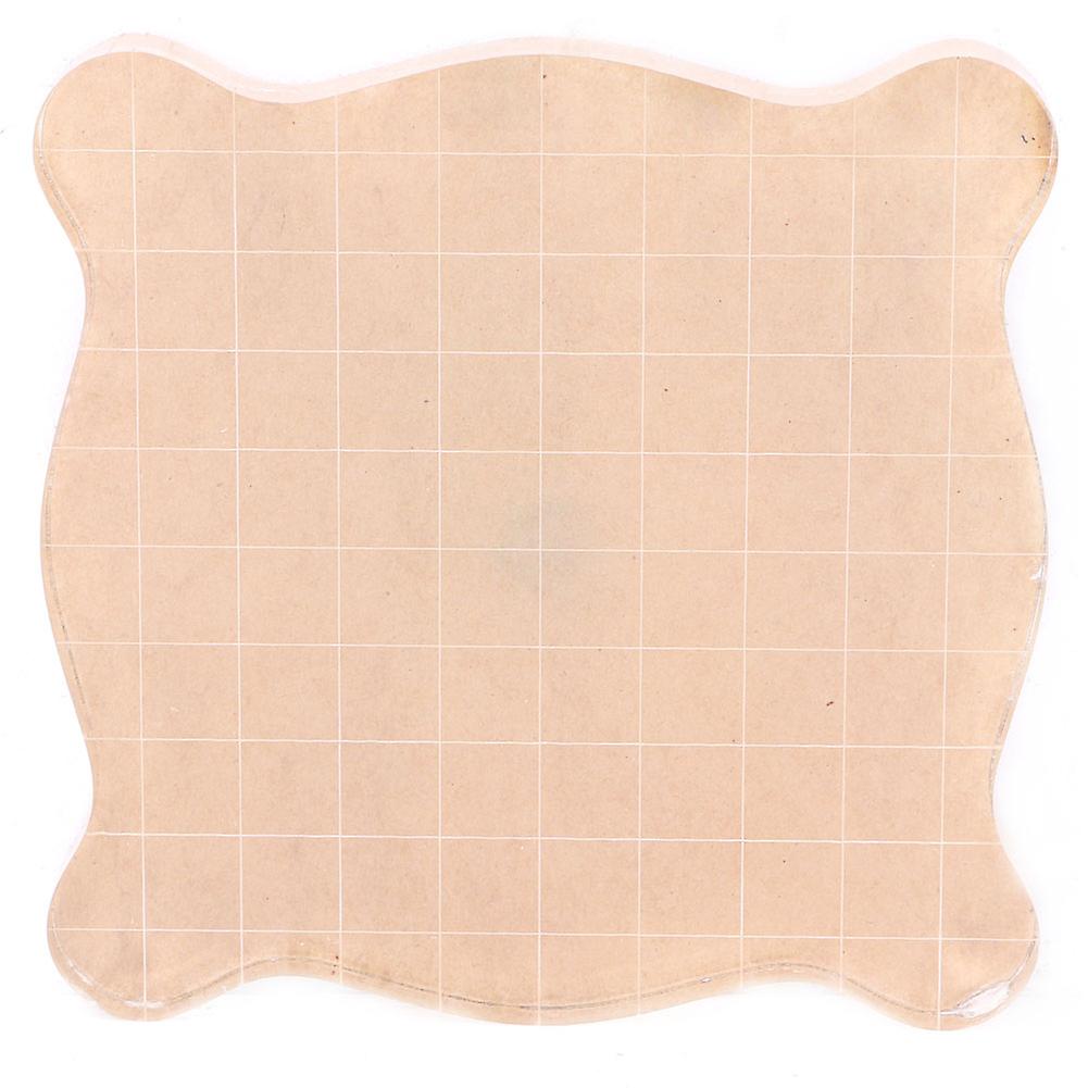 Acrylic Clear Stamping Block Set Stamp Scrapbook DIY Craft Making Essential Tool