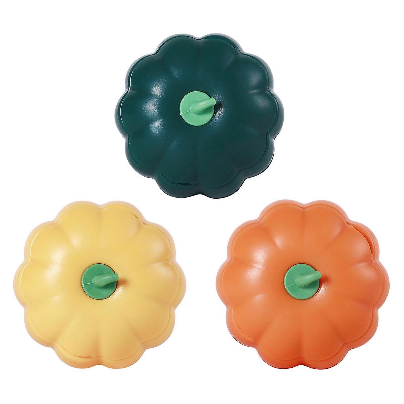 3pcs Rotatable Mints Cats Toy Durability Entertainment Decompression Toy for Licking and Playing Multicolor