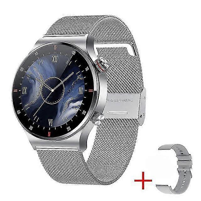 QW33 Bluetooth-Compatible Talking Watch Men's Waterproof Watch For Android iOS