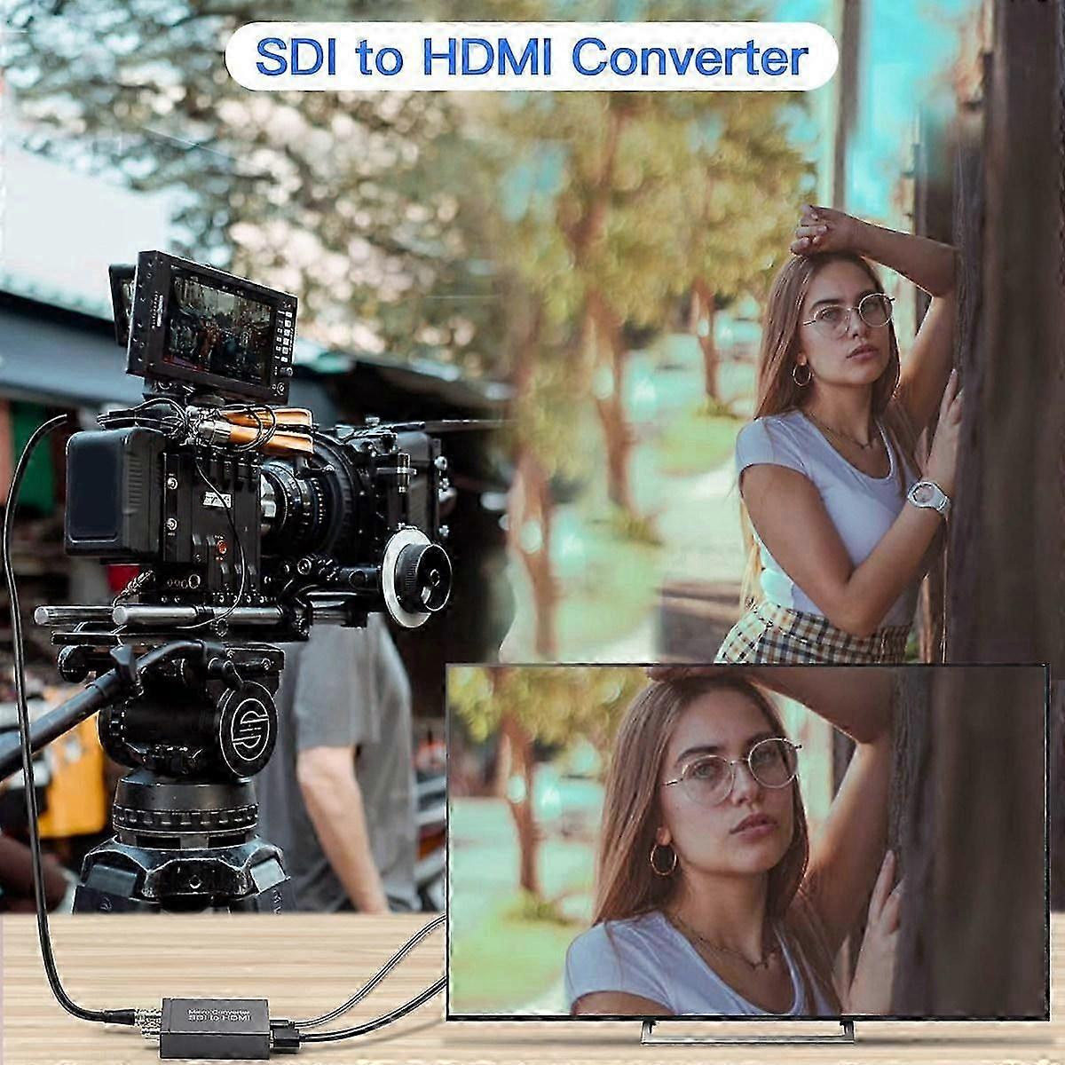 SDIto -Compatible Converter 3G Sdi Loopout Loopout Multifunctional Convenient Dual Sdi Converter