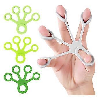 4 finger trainers, male and female piano, guitar, tension training, hand strength, silicone tension rope, five finger silicone tension belt