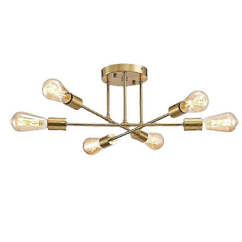 Creative and Personalized Ceiling Light Bedroom, Study Light, Modern and Simple Room and Household Lighting Fixtures Without Light Bulb