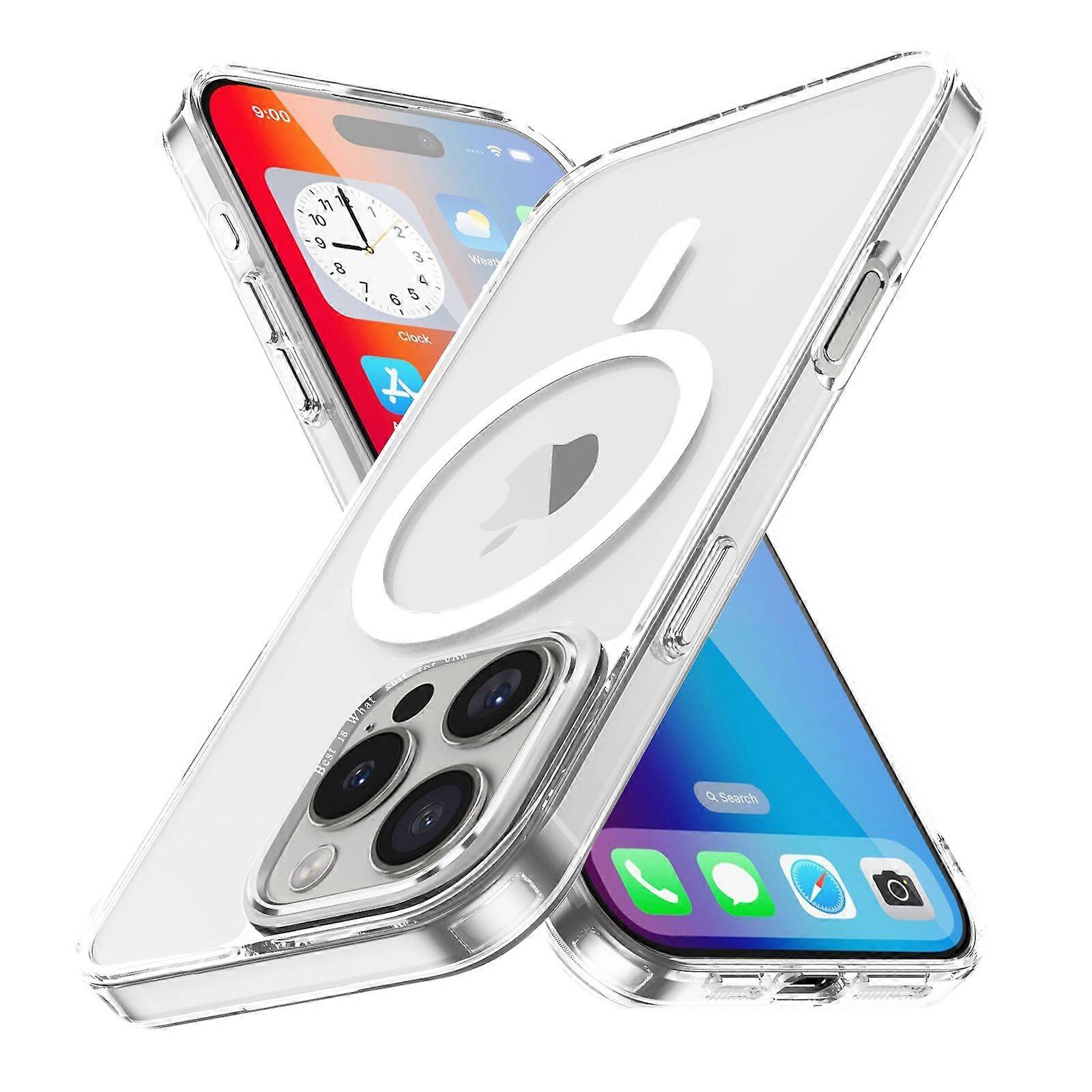 Magnetic For iPhone 16 Pro Case,Compatible With MagSafe-Purple