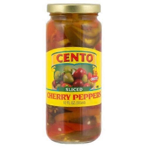 Pimientos cherry picantes Cento cortados en aceite