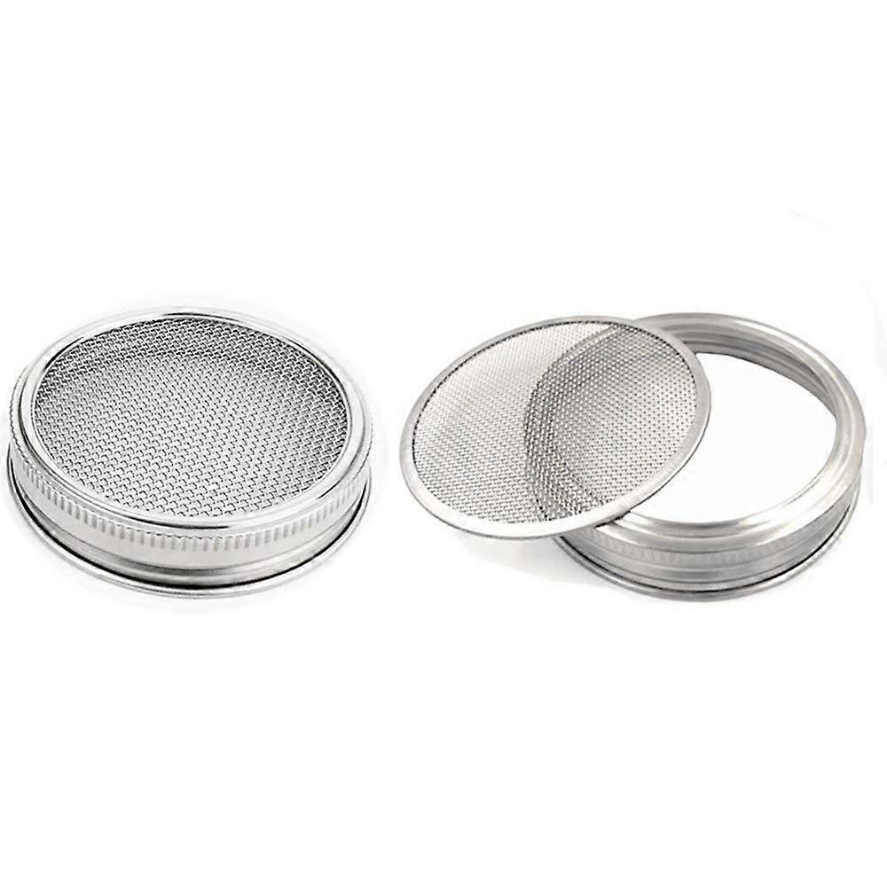 Dosendeckel-Kit, Edelstahl, Belüftung, Weithalsöffnung