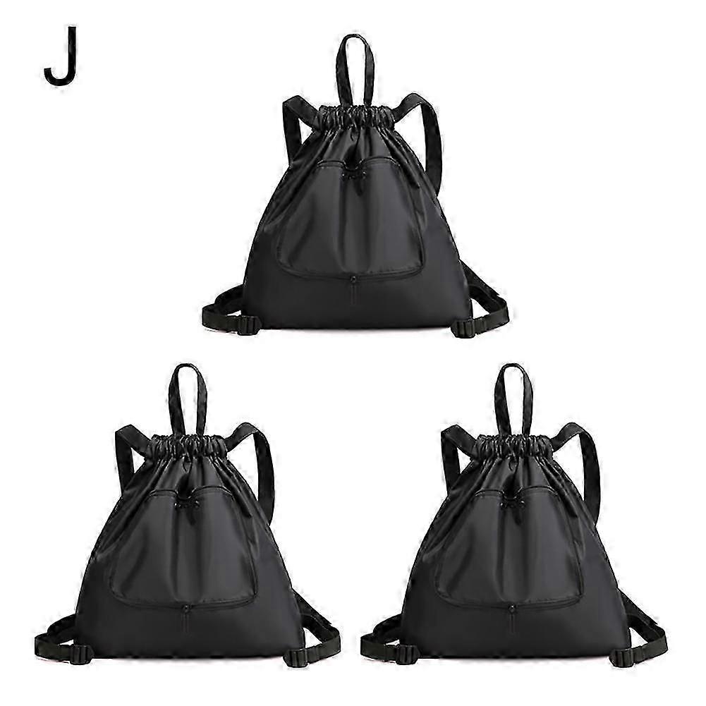 Drawstring Backpack Backpack Waterproof Small Gym Bag for Women Foldable