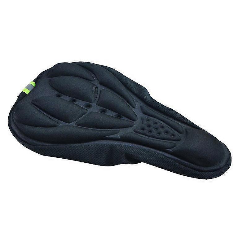 3D soft silicone bicycle seat, thickened and breathable design for mountain bikes
