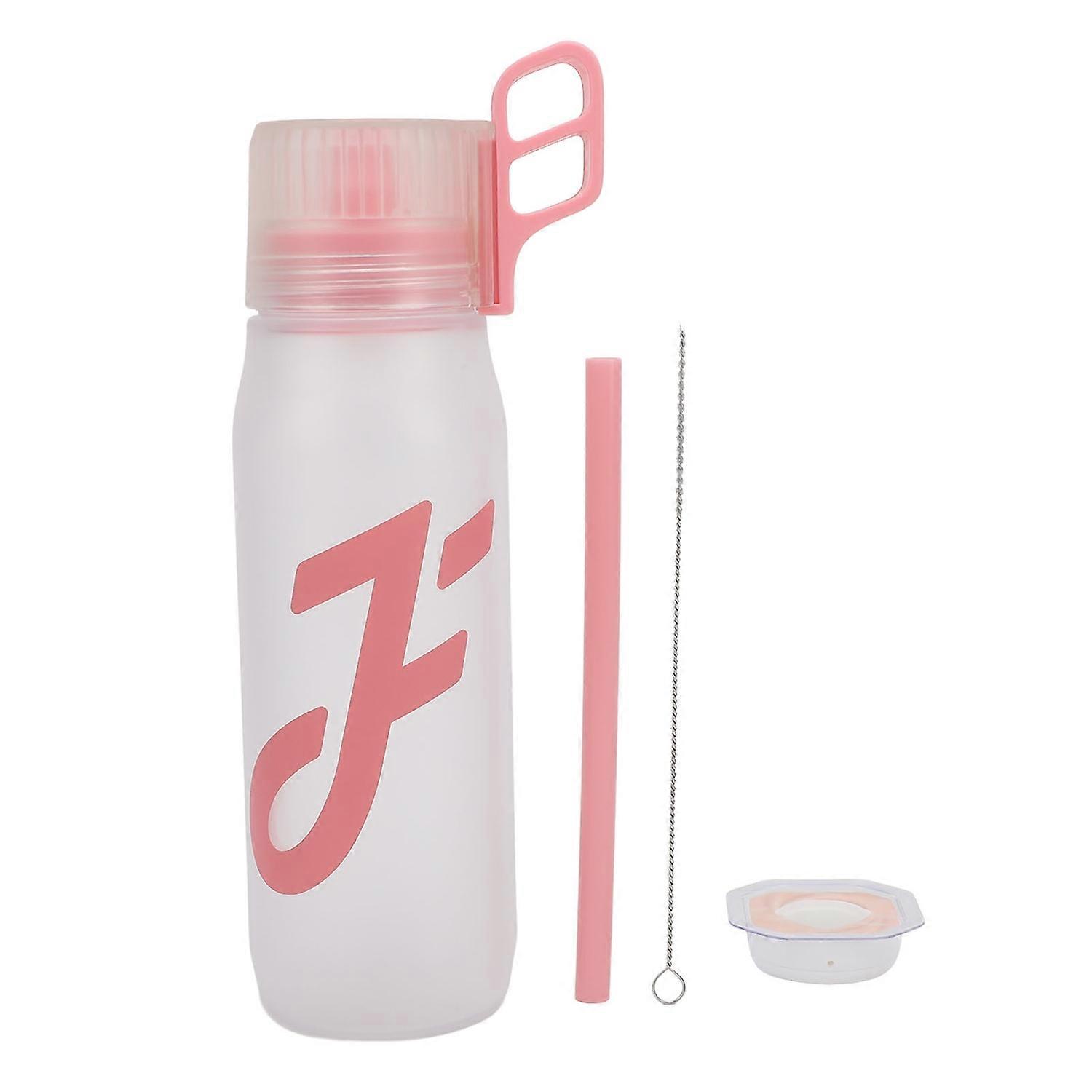 Scented Water Starter Set Air Drinking Bottle with Straw 1 Milk Tea Flavour Pod 0 Sugar Scent Cup 65