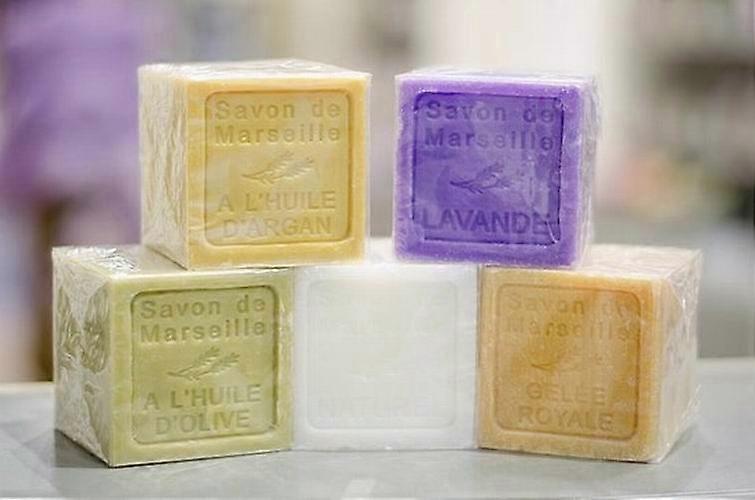Set Marseille soap 4 soap blocks - Hand soap from France