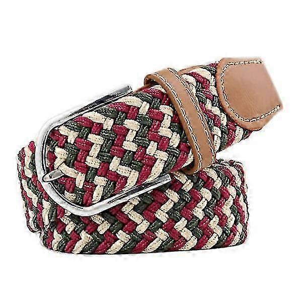 Ceinture en toile 23 motifs Taille W26-w36 Extensible Longueur réglable