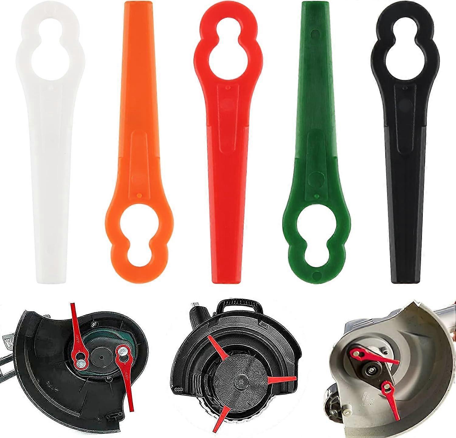 High Reliability Lawnmower Weed Eater Blades, Easy Install Replace with Safety Reliability for Your Gardening Needs