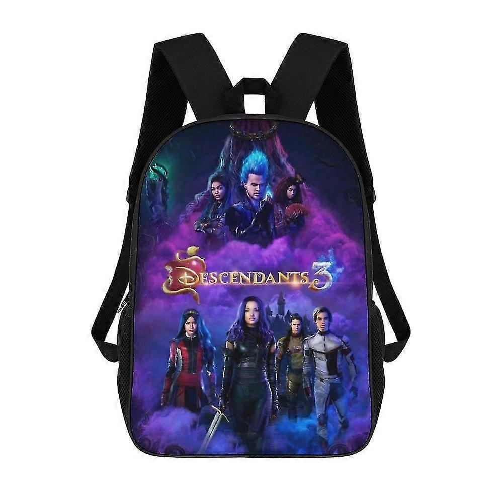 Descendants Mal Shoulder Backpack  School Bag Bookbag  Multipurpose Laptop Backpack