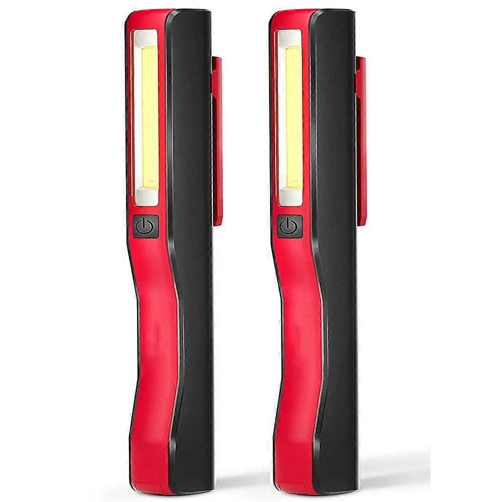 Compact Rechargeable Work Lamp, Innovative Bright Pocket Light with Adjustable Clip