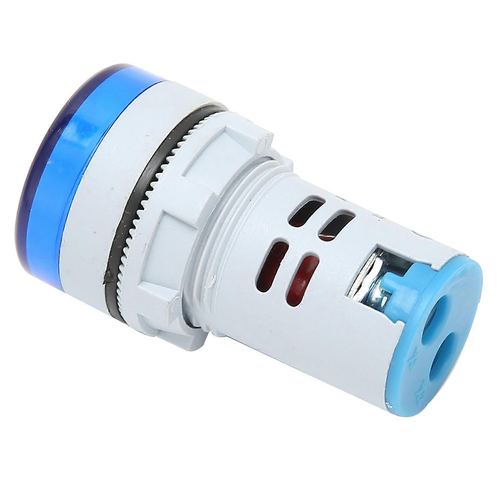 AD16-22DHZ Frequency Meter 20-75Hz Blue Indicator Panel Light