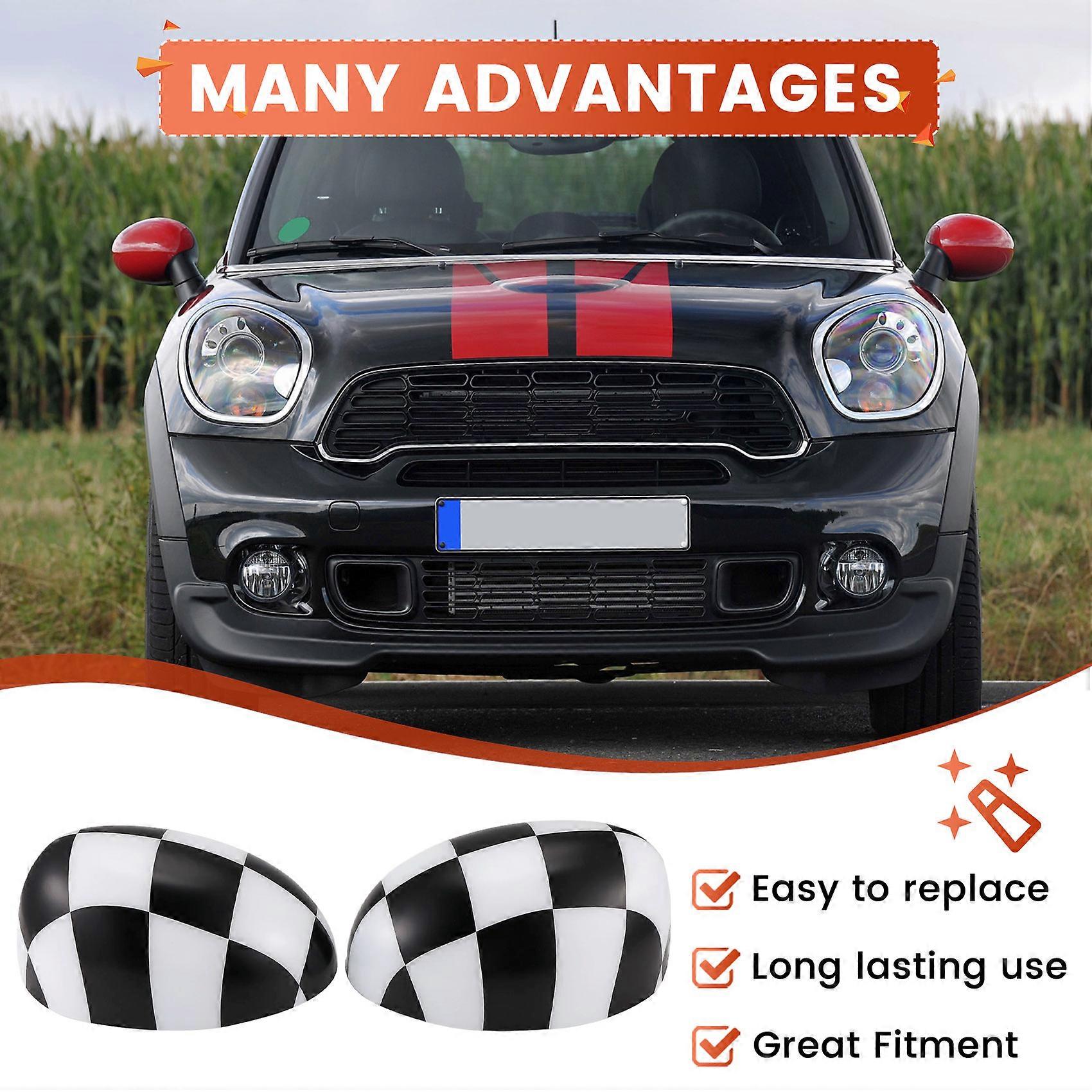 thumbnail image 2 of Chrome Wing Mirror Covers For BMW Mini R50 / R53 (2000-2006) – Pair, Silver 2 of 6