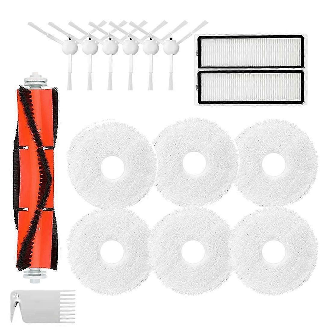 For B101CN Sweeping Robot Main Brush Rag Filter Kit Accessories Replacement Washable Rag Spare Part