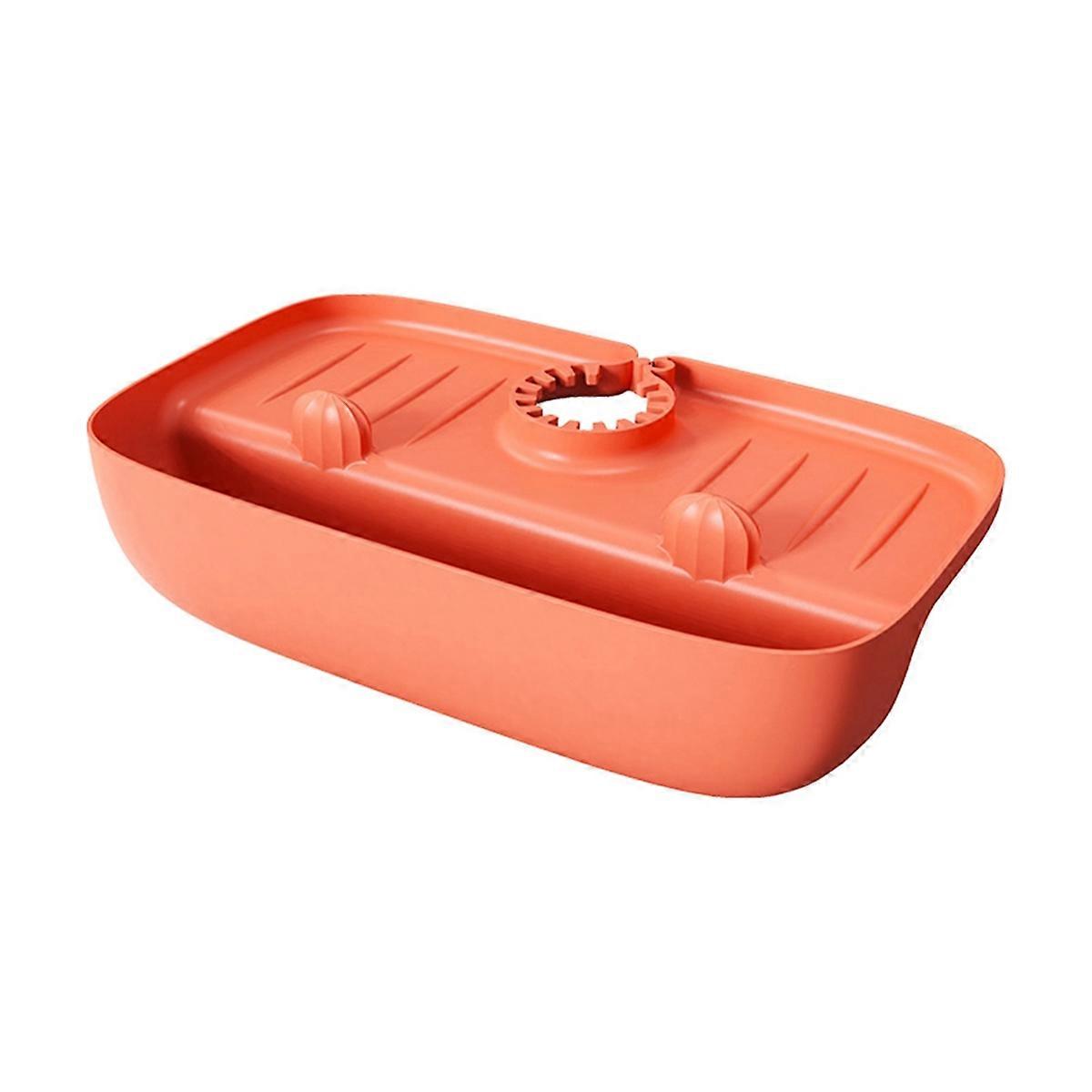 Faucet Drain Rack Pad Sponge Rag Steel Wool Gadget Storage Box,A