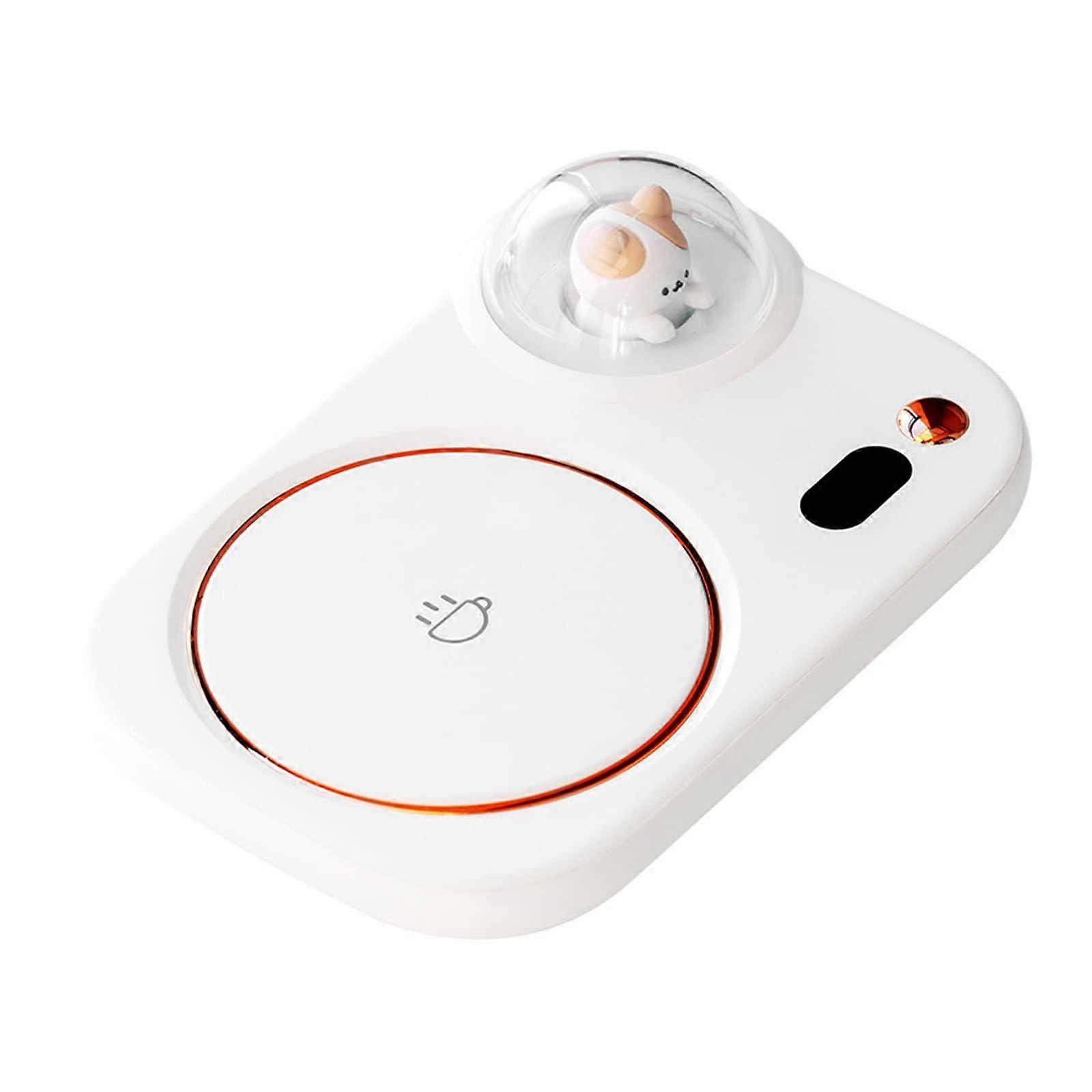 Coffee Mug Warmer for Desk Office Home, Smart Cup Heater with 3 Temperature Settings, 8-Hour Auto Shut Off, Night Light, Beverage Milk Tea Cocoa
