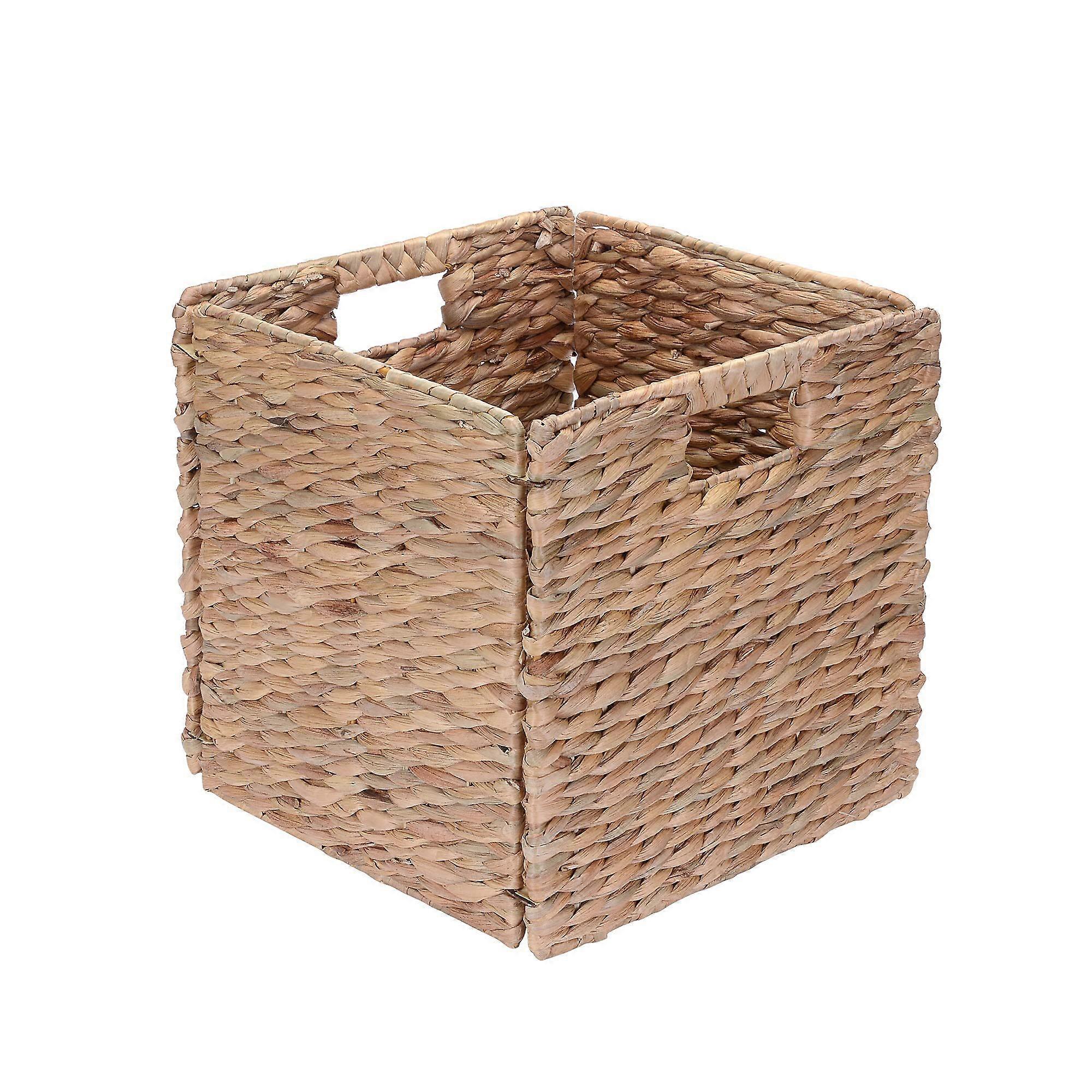 2 Set Foldable Storage Bin for Storage 12-Inch Square